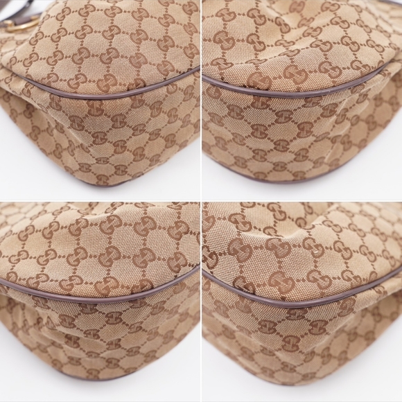 AF54❤️Gucci GG  Monogram Canvas Sukey hobo - Picture 8 of 15